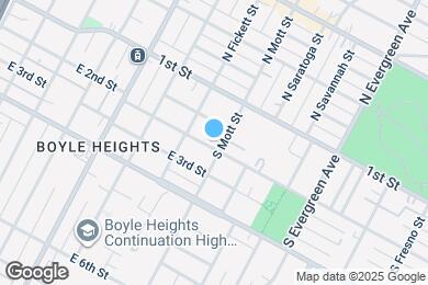 Map image of the property - 2631 E 2nd St