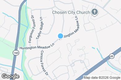 Map image of the property - 10816 Huntington Meadow Ln