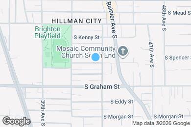 Map image of the property - 4253 S Spencer St
