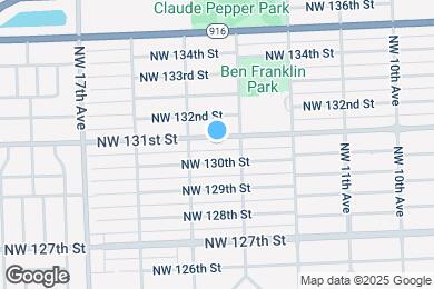 Map image of the property - 1340 NW 131st St