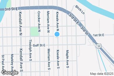 Map image of the property - 103 Kneale Ave S