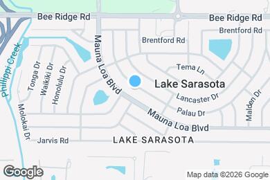 Map image of the property - 4157 Palau Dr