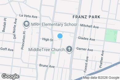 Map image of the property - 2023 Blendon Pl