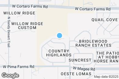 Map image of the property - 8180 N Streamside Ave