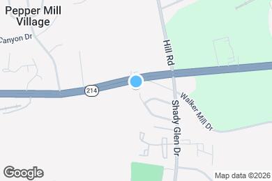 Map image of the property - 7301 Calder Dr