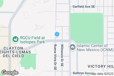 Map image of the property - 1038 Buena Vista Dr SE