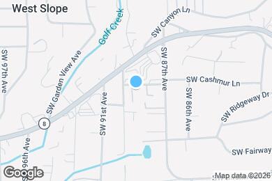 Map image of the property - 3322 SW Delaney Pl