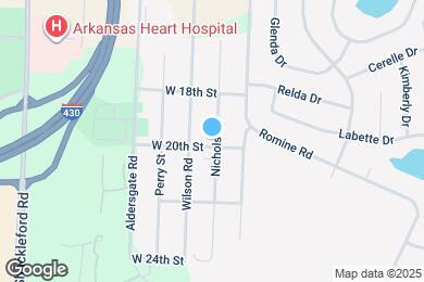 Map image of the property - 10100 W 20th St