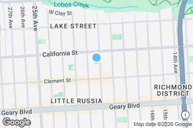 Map image of the property - 247 20th Ave