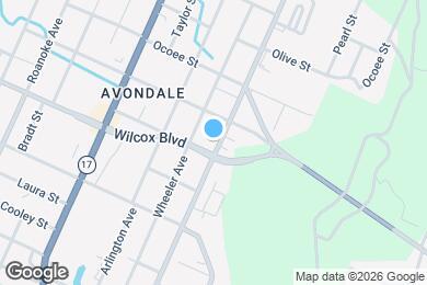 Map image of the property - 1503 N Chamberlain Ave