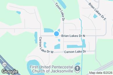Map image of the property - 11626 Brian Lakes Dr N