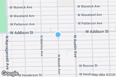 Map image of the property - 3546 N Meade Ave