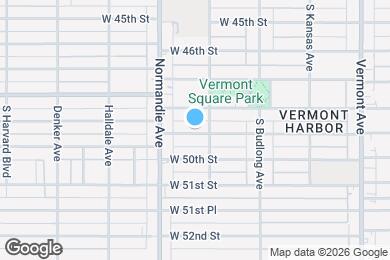 Map image of the property - 1317 W 49th St