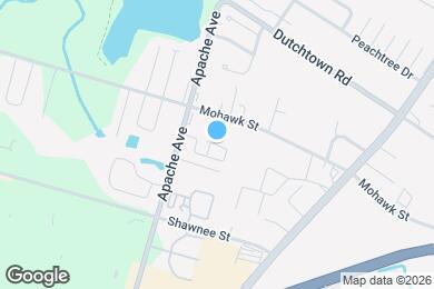 Map image of the property - Hickory Grove Apartments