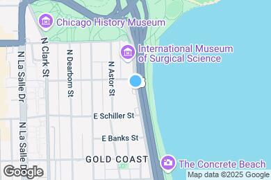 Map image of the property - 1336 N Lake Shore Dr