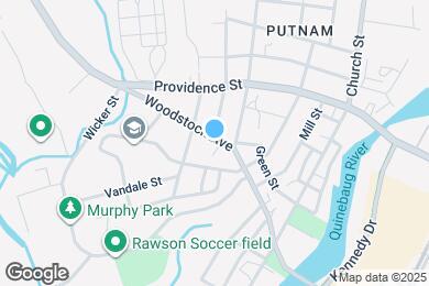 Map image of the property - 106 Woodstock Ave