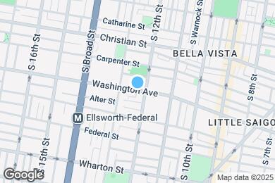 Map image of the property - 1204 Washington Ave