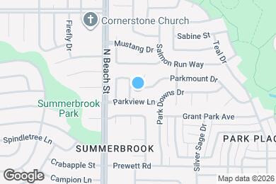 Map image of the property - 4612 Parkmount Dr