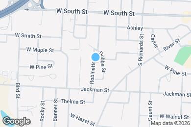 Map image of the property - 422 Robinette St