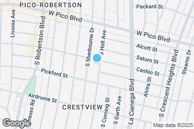 Map image of the property - 1515 S Holt Ave