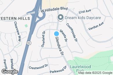 Map image of the property - 3322 Glendora Dr