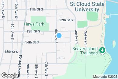 Map image of the property - 525 14th St S