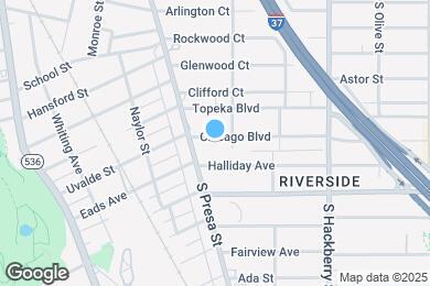 Map image of the property - 120 Chicago Blvd