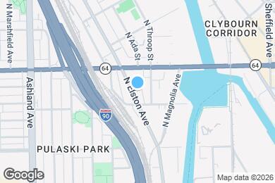 Map image of the property - 1519 N Elston Ave