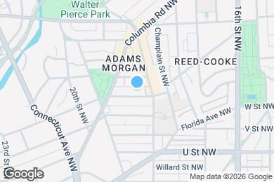 Map image of the property - 1823 Kalorama Rd NW