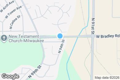 Map image of the property - 9413 W Bradley Rd