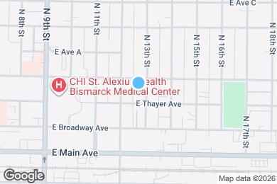 Map image of the property - 308 N 13th St