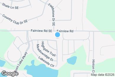 Map image of the property - 345 Lakeside Cir