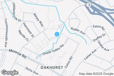 Map image of the property - Enclave at Oakhurst