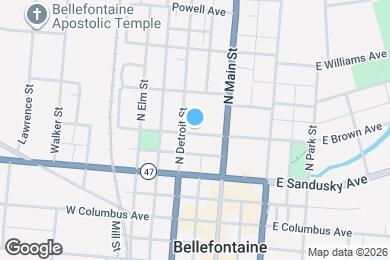 Map image of the property - 120 W Brown Ave