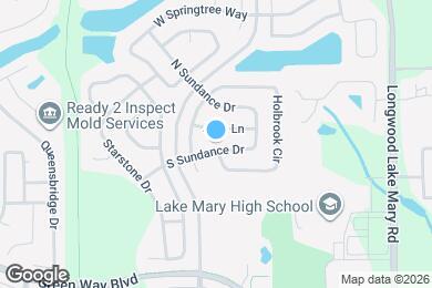 Map image of the property - 586 S Sundance Dr