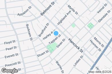 Map image of the property - 46 Tappan St