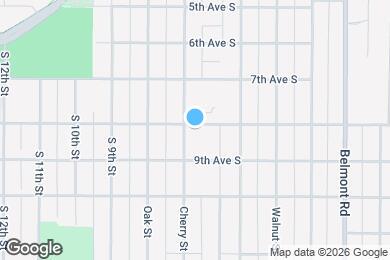 Map image of the property - 801 Cherry St