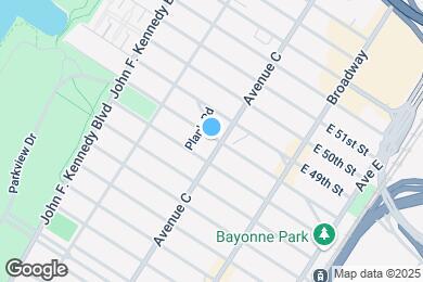 Map image of the property - 1009 Avenue C