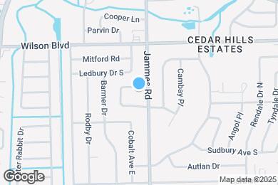 Map image of the property - 6418 Ballejo Ct N