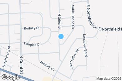 Map image of the property - 443 N Odell St