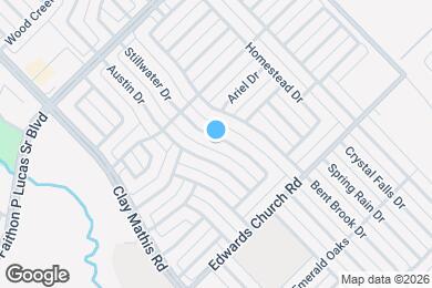 Map image of the property - 2235 Stillwater Dr
