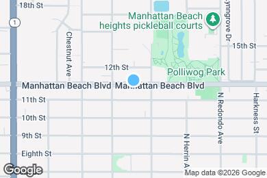 Map image of the property - 1436 Manhattan Beach Blvd