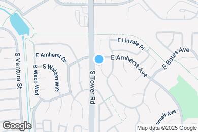 Map image of the property - 18642 E Brown Pl