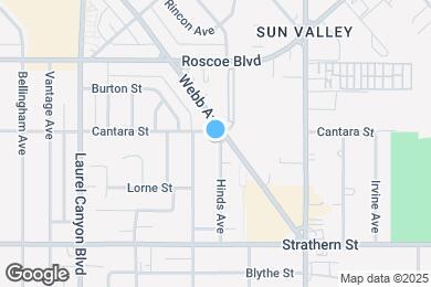 Map image of the property - 8143 Hinds Ave