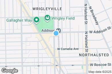 Map image of the property - 3545 N Sheffield Ave