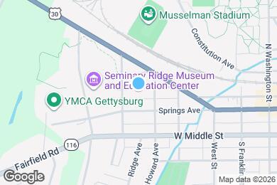 Map image of the property - 144 Seminary Ave