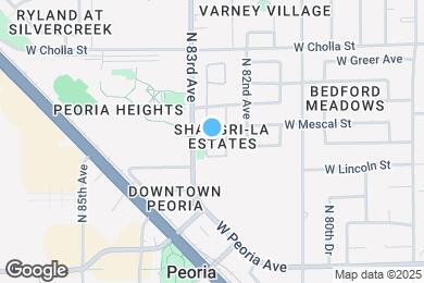 Map image of the property - 11121 N 82nd Ln