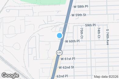 Map image of the property - 6028 S Archer Rd