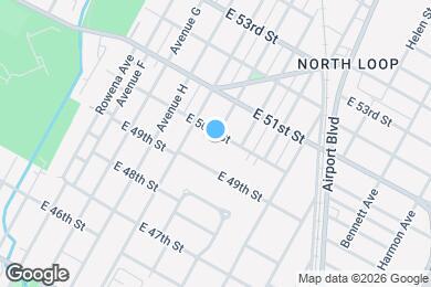 Map image of the property - 511 E 50th St