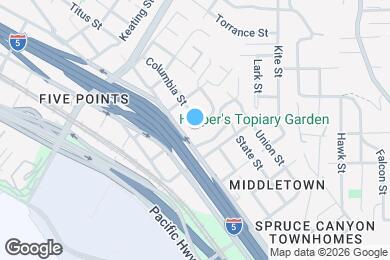 Map image of the property - 1719 W Walnut Ave